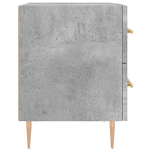 Carica l&#39;immagine nel visualizzatore di Gallery, Comodini 2 pz Grigio Cemento 40x35x47,5 cm in Legno Multistrato