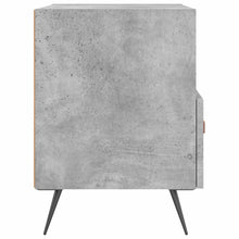 Load image into Gallery viewer, Comodini 2 pz Grigio Cemento 40x35x47,5 cm in Legno Multistrato