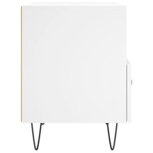 Carica l&#39;immagine nel visualizzatore di Gallery, Comodini 2 pz Bianchi 40x35x47,5 cm in Legno Multistrato