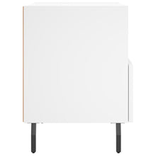 Carica l&#39;immagine nel visualizzatore di Gallery, Comodini 2 pz Bianchi 40x35x47,5 cm in Legno Multistrato