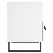 Carica l&#39;immagine nel visualizzatore di Gallery, Comodini 2 pz Bianchi 40x35x47,5 cm in Legno Multistrato