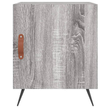 Laden Sie das Bild in den Galerie-Viewer, Comodini 2 pz Grigio Sonoma 40x40x50 cm in Legno Multistrato