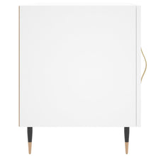 Carica l&#39;immagine nel visualizzatore di Gallery, Comodini 2 pz Bianchi 40x40x50 cm in Legno Multistrato