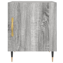 Laden Sie das Bild in den Galerie-Viewer, Comodini 2 pz Grigio Sonoma 40x40x50 cm in Legno Multistrato