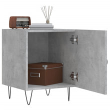 Carica l&#39;immagine nel visualizzatore di Gallery, Comodini 2 pz Grigio Cemento 40x40x50 cm in Legno Multistrato