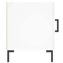 Load image into Gallery viewer, Comodini 2 pz Bianchi 40x40x50 cm in Legno Multistrato