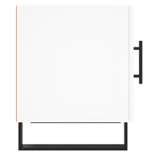 Carica l&#39;immagine nel visualizzatore di Gallery, Comodini 2 pz Bianchi 40x40x50 cm in Legno Multistrato