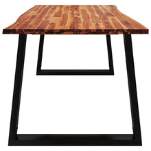 Carica l&#39;immagine nel visualizzatore di Gallery, Tavolo da Pranzo Bordi Vivi 180x90x75 cm Legno Massello Acacia