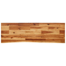 Load image into Gallery viewer, Mobiletto Consolle Bordi Vivi 110x35x80 cm Legno Massello Acacia