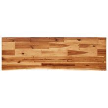 Laden Sie das Bild in den Galerie-Viewer, Mobiletto Consolle Bordi Vivi 110x35x80 cm Legno Massello Acacia