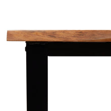 Load image into Gallery viewer, Mobiletto Consolle Bordi Vivi 110x35x80 cm Legno Massello Acacia