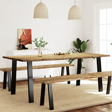 Indlæs billede til gallerivisning Tavolo da Pranzo 200x90x75 cm in Legno Massello di Acacia
