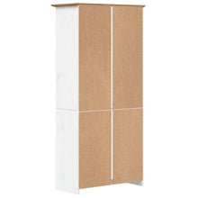 Charger l&#39;image dans la galerie, Libreria BODO 5 Ripiani 82x40x173cm Legno Massello Pino Marrone