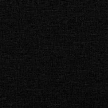 Carica l&#39;immagine nel visualizzatore di Gallery, Divano a 2 Posti con 2 Cuscini Decorativi Nero 120 cm in Tessuto