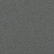 Carica l&#39;immagine nel visualizzatore di Gallery, Set 2 Divani + Pouf Poggiapiedi con Cuscini Grigio Scuro in Tessuto