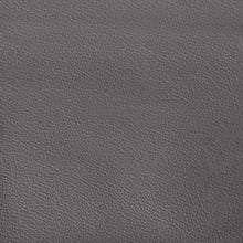 Carica l&#39;immagine nel visualizzatore di Gallery, Set 2 Divani + Pouf Poggiapiedi Grigio Scuro in Similpelle