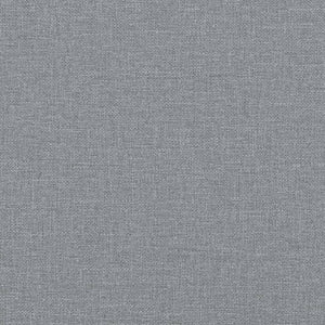 Pouf Portaoggetti Bianco e Grigio 42x42x46 cm in Legno Multistrato