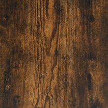 Carica l&#39;immagine nel visualizzatore di Gallery, Panca PortaScarpe con Vano Contenitore Pouf Rovere Fumo 85,5x42x57,5cm Legno Multistrato
