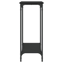 Carica l&#39;immagine nel visualizzatore di Gallery, Mobiletto Consolle Nero 101x30,5x75 cm in Legno Multistrato