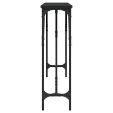 Carica l&#39;immagine nel visualizzatore di Gallery, Mobiletto Consolle Nero 180x23x75 cm in Legno Multistrato