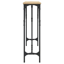 Carica l&#39;immagine nel visualizzatore di Gallery, Mobiletto Consolle Rovere Sonoma 140x23x75 cm Legno Multistrato