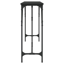 Carica l&#39;immagine nel visualizzatore di Gallery, Mobiletto Consolle Nero 200x29x75 cm in Legno Multistrato