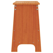 Load image into Gallery viewer, Panca da Ingresso Marrone Cera 100x28x45 cm Legno Massello Pino