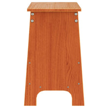 Load image into Gallery viewer, Panca da Ingresso Marrone Cera 60x28x45 cm Legno Massello Pino