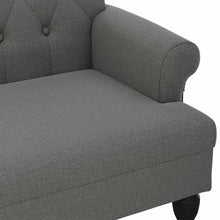 Load image into Gallery viewer, Divanetto Grigio Scuro 120x62x75,5 cm in Tessuto