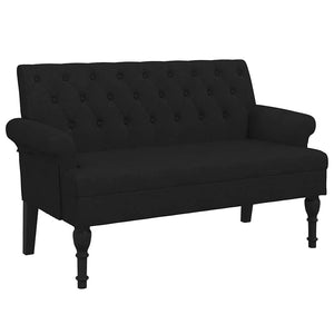 Divanetto Nera 120x62x75,5 cm in Tessuto