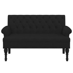 Divanetto Nera 120x62x75,5 cm in Tessuto