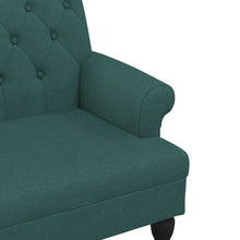 Load image into Gallery viewer, Divanetto Verde Scuro 120x62x75,5 cm in Tessuto