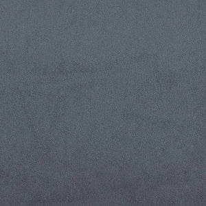 Divanetto con Cuscini Grigio Scuro 120,5x65x75 cm in Velluto