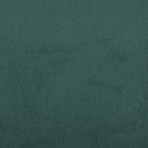 Divanetto con Cuscini Verde Scuro 120,5x65x75 cm in Velluto