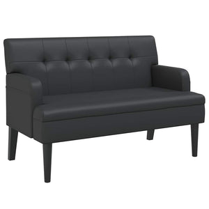 Divanetto Nera 112x65,5x75 cm in Similpelle