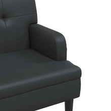Load image into Gallery viewer, Divanetto Nera 112x65,5x75 cm in Similpelle