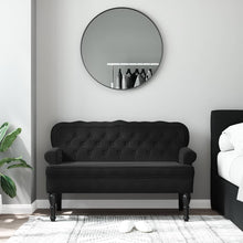Load image into Gallery viewer, Divanetto Nera 119,5x64,5x75 cm in Velluto