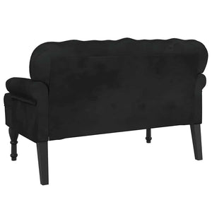 Divanetto Nera 119,5x64,5x75 cm in Velluto