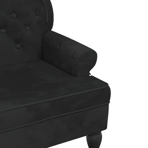 Divanetto Nera 119,5x64,5x75 cm in Velluto
