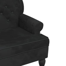 Load image into Gallery viewer, Divanetto Nera 119,5x64,5x75 cm in Velluto