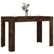 Indlæs billede til gallerivisning Tavolo da Pranzo Rovere Fumo 120x60x76 cm Legno Multistrato