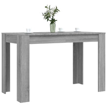 Indlæs billede til gallerivisning Tavolo da Pranzo Grigio Sonoma 120x60x76 cm Legno Multistrato