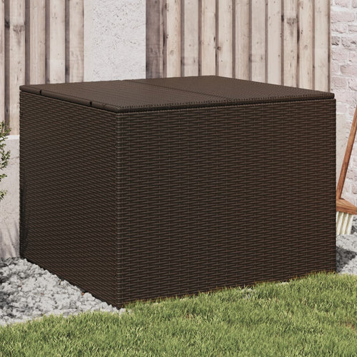 Box da Giardino Marrone 291L in Polyrattan