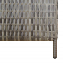 Load image into Gallery viewer, Separè 4 Pannelli Grigio in Polyrattan