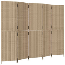 Load image into Gallery viewer, Separè 5 Pannelli Beige in Polyrattan