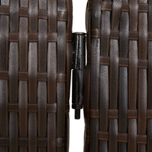 Load image into Gallery viewer, Separè 6 Pannelli Marrone in Polyrattan
