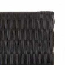 Load image into Gallery viewer, Separè 4 Pannelli Nero in Polyrattan