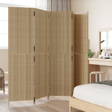 Load image into Gallery viewer, Separè 5 Pannelli Beige in Polyrattan