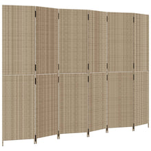 Load image into Gallery viewer, Separè 6 Pannelli Beige in Polyrattan