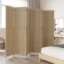 Load image into Gallery viewer, Separè 6 Pannelli Beige in Polyrattan